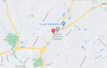 Athens Asbestos Testing & Removal Pros location map: 457 US-29 #29N, Athens, GA