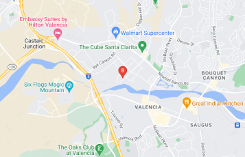 Fidelity Advantage location map: 25133 Ave Tibbitts UNIT H, Valencia, CA