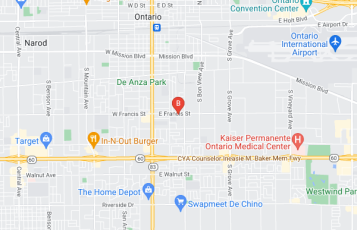 New Day Nutrition location map: 610 E Francis St Suite 110, Ontario, Ca