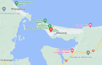 Auckland SEO Agency location map: 135 Karo Drive, Matarangi, Waikato