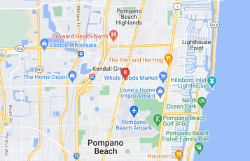 Filterbuy HVAC Solutions location map: 2521 NE 4th Ave, Pompano Beach, FL