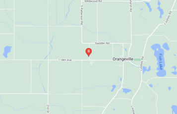 The AppShark location map: 6880 Dennison Rd, Plainwell, MI