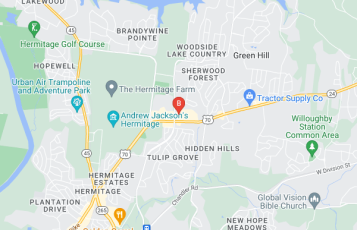 Nashville Best Salon location map: 4636 Lebanon Pike, Hermitage, TN