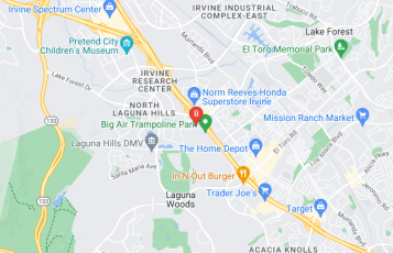 Mohebbi Wellness Center location map: 23441 South Pointe Dr. Suite 170, Laguna Hills, California