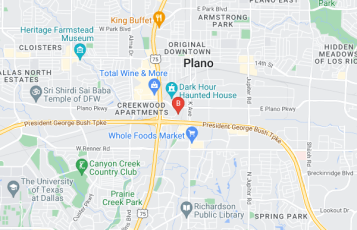 Plano Towing & Roadside Assistance location map: 680 Executive Dr, Plano, TX