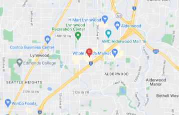 Healthy Way location map: 19725 40th Ave W, Suite D Lynnwood, WA 98036, Lynnwood, Washington