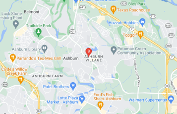 Simply Smiles - Family & Implant Dentistry location map: 44031 Ashburn Shopping Plz #131, Ashburn, Virginia