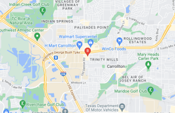 Carrollton Towing & Roadside Assistance location map: 2540 Old Denton Rd, Carrollton, TX