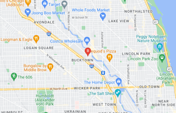 MICHAEL RICHWINE, SENIOR COMMERCIAL BROKER location map: 2356 N. Elston Avenue, Chicago, IL