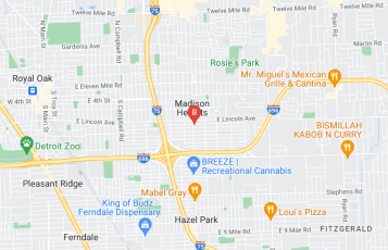 All About Plumbing Inc location map: 25840 John R Road, Madison Heights, Michigan
