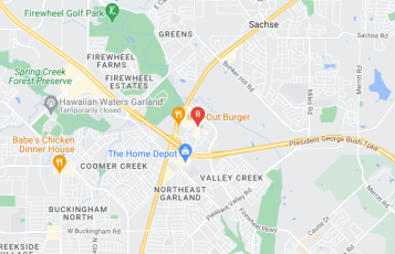 Towing In Garland & Roadside Assistance location map: 245 Cedar Sage Dr, Garland, TX