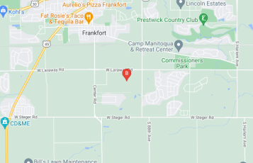 Rovak Colorist Services location map: 1, Frankfort, IL