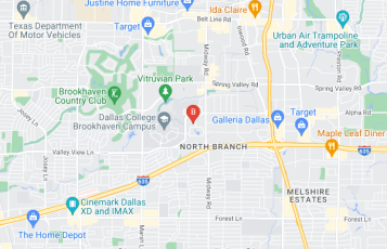 Tow Truck Service & Roadside Assistance location map: 4099 Mcewen Rd #250, Farmers Branch, TX