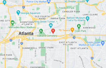 Atlanta Asbestos Testing & Removal Pros location map: 220 Pearl St SE, Atlanta, GA