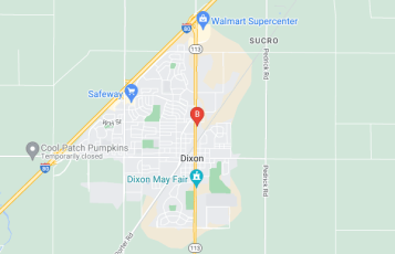 Premium Turf Outlet LLC location map: 646 N. First Street, Dixon, CA