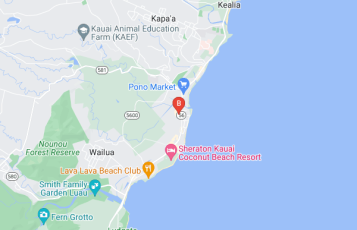 Simple Online Business Development location map: 4-1101 Kuhio Hwy, Kapaa, HI
