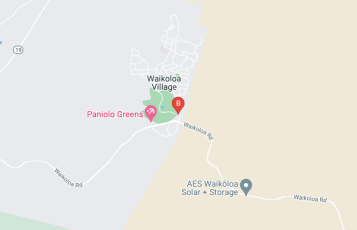 Massage Waikoloa location map: 68-1845 Waikoloa Rd, Waikoloa Village, HI