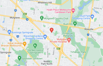 JCD Studio location map: 7 Carboni Cr, Mulgrave, VIC