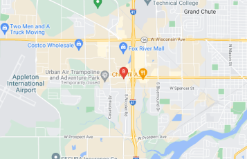 Royal Interiors location map: 4321 W College AVE Ste 200, Appleton, Wisconsin