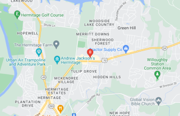 Ai chatbot Services location map: 4636 Lebanon Pike, Hermitage, TN