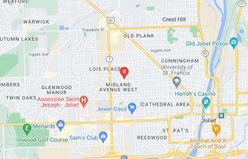 Alert Plumbing LTD location map: 1, Joliet, IL