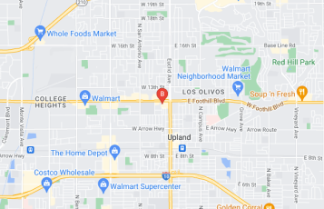 https://gmcdelivery.com location map: 154 W Foothill Blvd, Upland, Ca