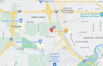 Rochester NY HVAC location map: 139 Morncrest Dr, Rochester, NY