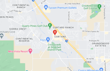 Learn Look Locate LLC location map: 500 Arizona Pavilions Drive, Cortaro, AZ